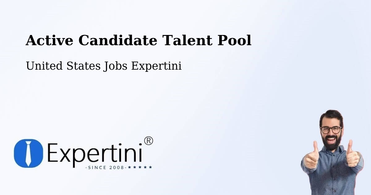 Active Candidate Talent Pool – Beebe - United States Jobs Expertini