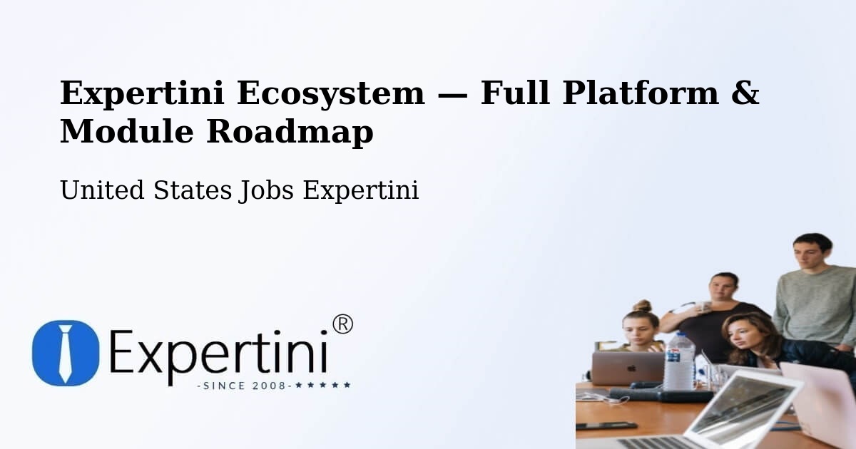 Expertini Ecosystem — Full Platform & Module Roadmap – Beebe