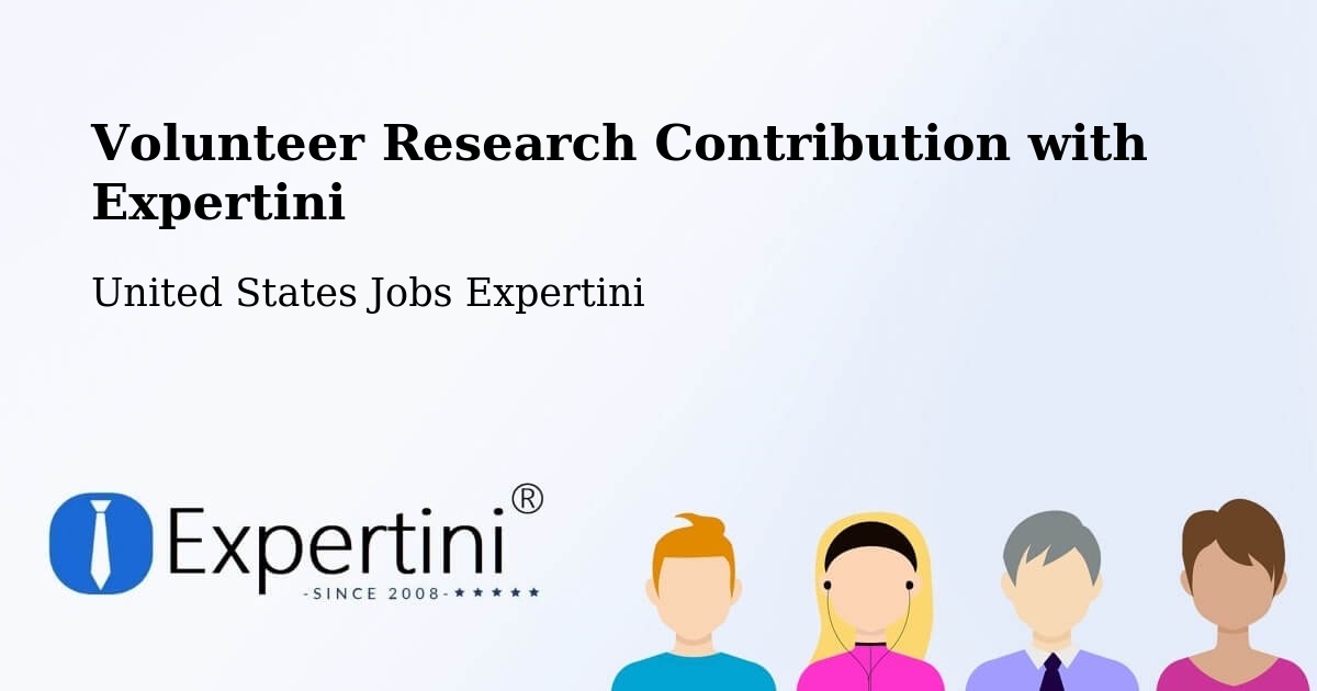 Volunteer Research Contribution Program – Beebe - United States Jobs Expertini